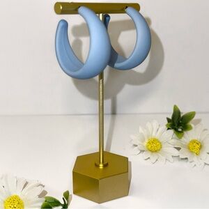 60s Inspired Chunky Hoop Earrings